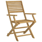 vidaXL Gartenstühle 2 Stk. Klappbar 54,5x61,5x86,5cm Massivholz Akazie