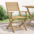 vidaXL Gartenstühle 2 Stk. Klappbar 54,5x61,5x86,5cm Massivholz Akazie