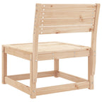 vidaXL Gartensofa Massivholz Kiefer
