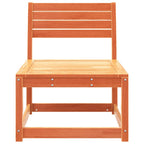vidaXL Gartensofa Wachsbraun Massivholz Kiefer