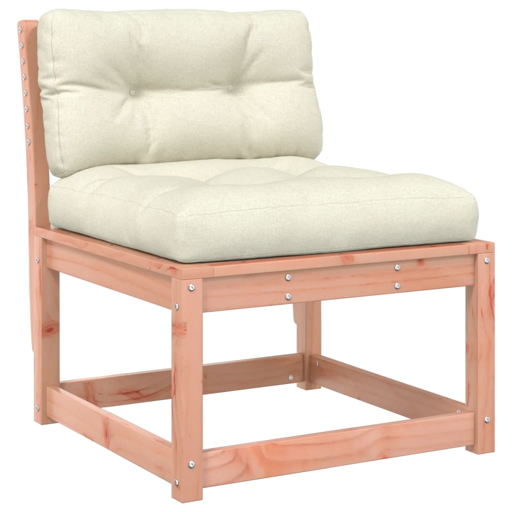 vidaXL Gartensofas mit Kissen 2 Stk. Massivholz Douglasie