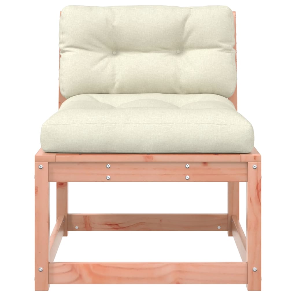 vidaXL Gartensofas mit Kissen 2 Stk. Massivholz Douglasie