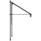 vidaXL Markise Einziehbar Anthrazit 100x150 cm Stoff und Stahl