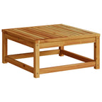 vidaXL 10-tlg. Garten-Lounge-Set mit Kissen Massivholz Akazie