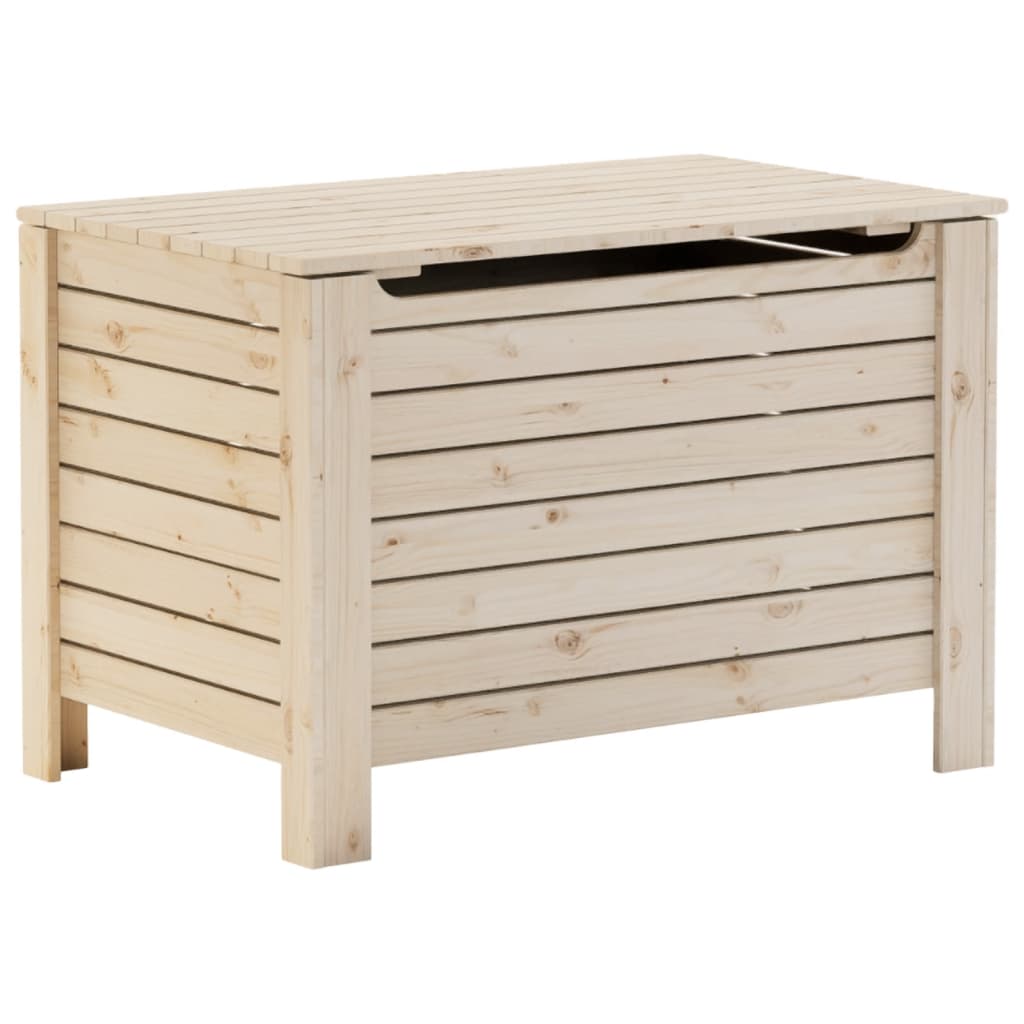 vidaXL Truhe mit Deckel RANA 80x49x54 cm Massivholz Kiefer