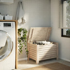 vidaXL Truhe mit Deckel RANA 80x49x54 cm Massivholz Kiefer