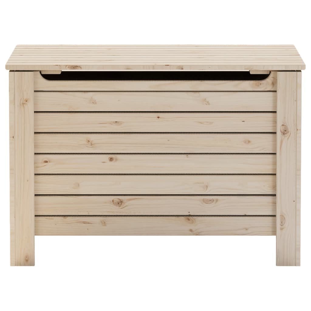 vidaXL Truhe mit Deckel RANA 80x49x54 cm Massivholz Kiefer