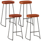 vidaXL 5-tlg. Bar-Set Raues Mangoholz und Metall