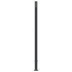 vidaXL Zaunelement WPC Grau 180x186 cm