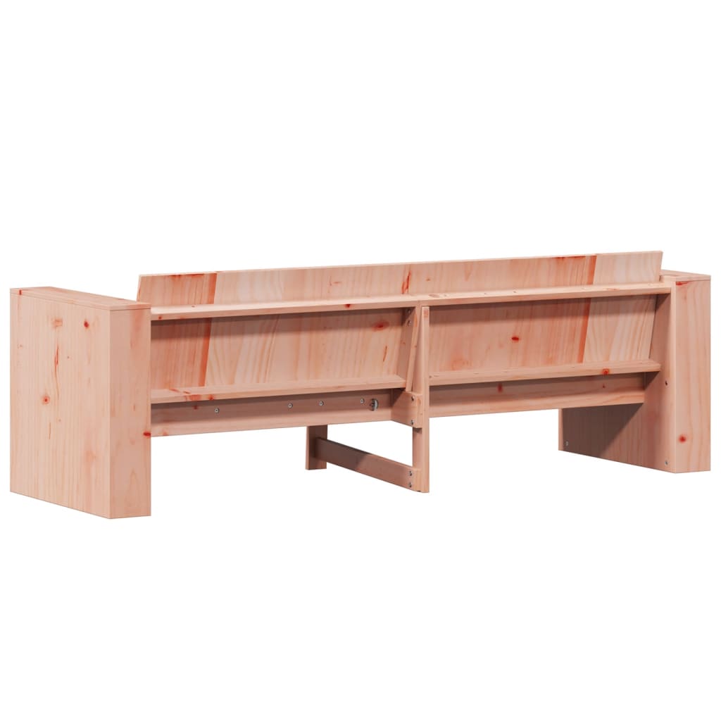 vidaXL Gartensofa 3-Sitzer 189x60x62 cm Massivholz Douglasie