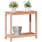 vidaXL Pflanztisch mit Ablage 82,5x35x75 cm Massivholz Douglasie