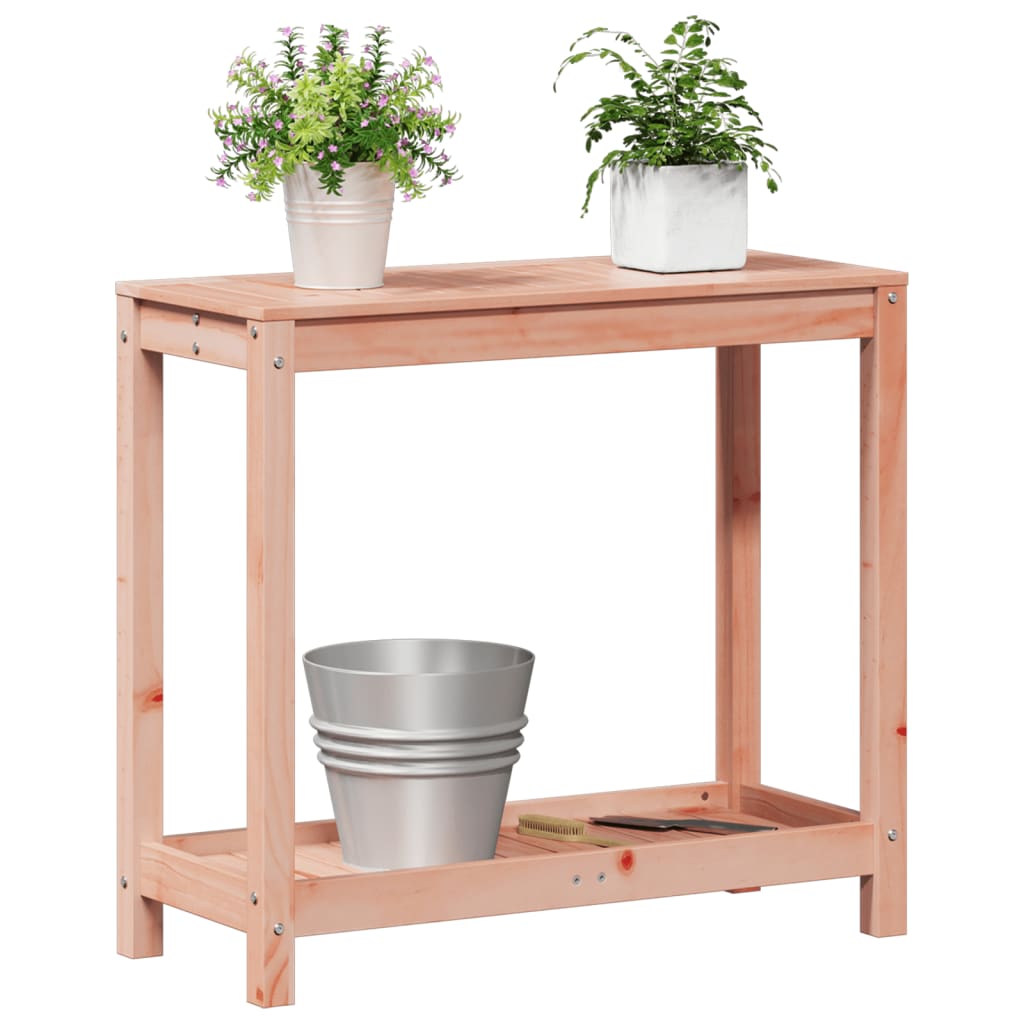 vidaXL Pflanztisch mit Ablage 82,5x35x75 cm Massivholz Douglasie