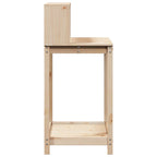vidaXL Pflanztisch mit Ablagen 82,5x50x109,5 cm Massivholz Kiefer