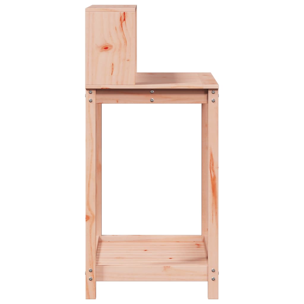 vidaXL Pflanztisch mit Ablagen 82,5x50x109,5 cm Massivholz Douglasie