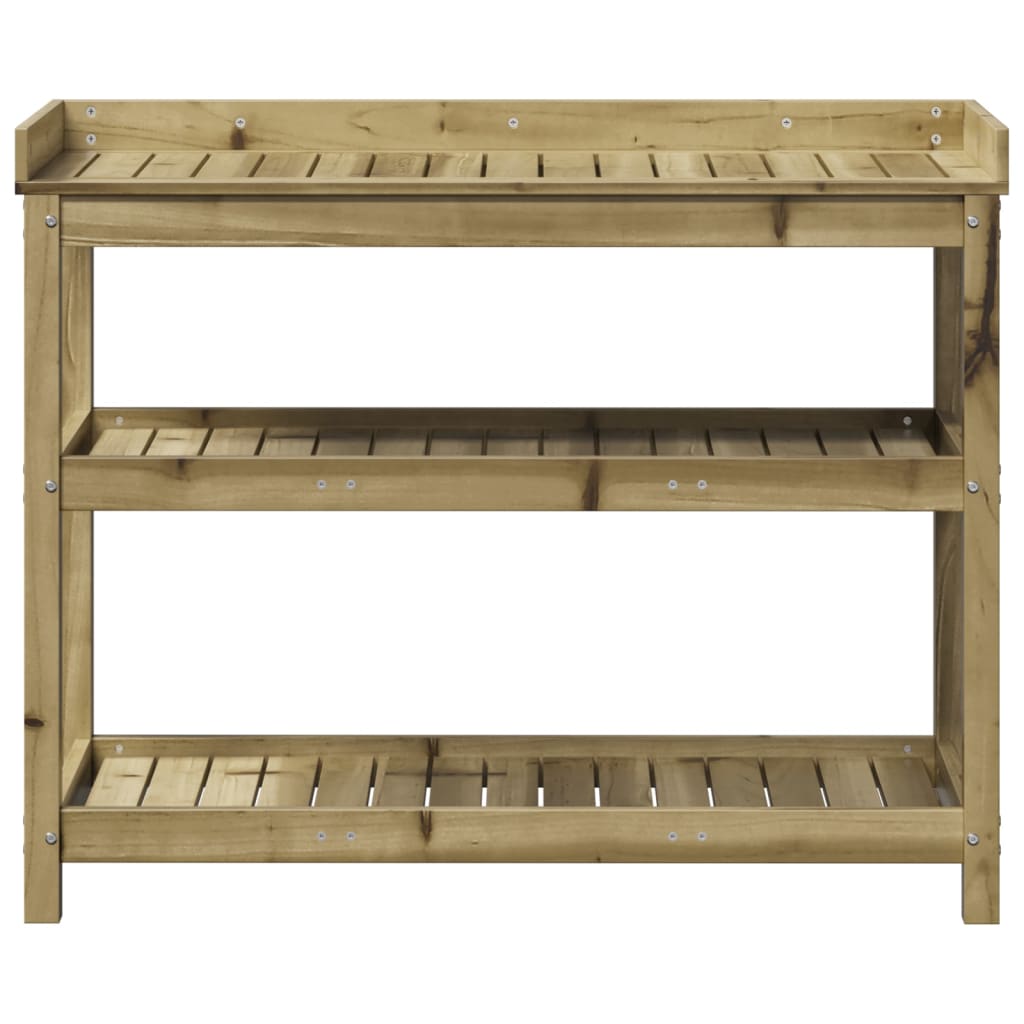 vidaXL Pflanztisch Ablagen 108x45x86,5 cm Imprägniertes Kiefernholz
