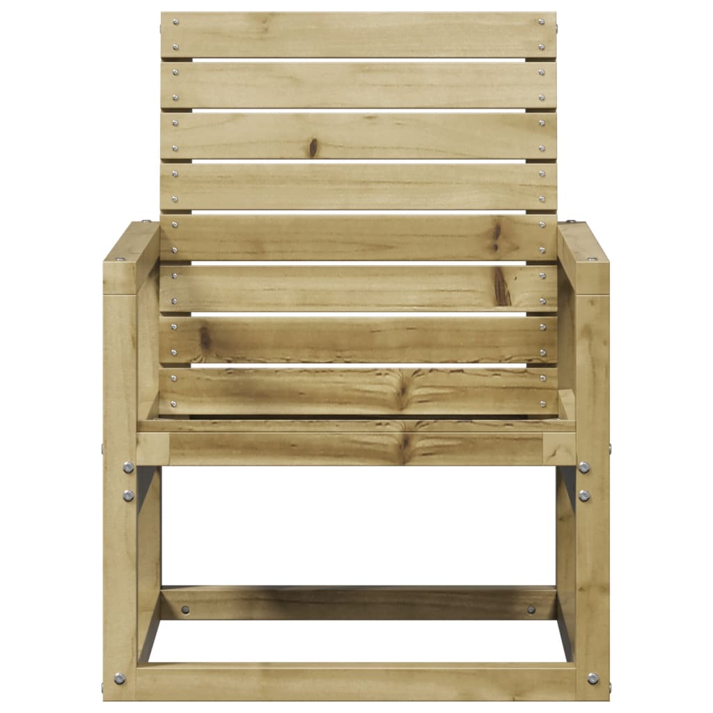 vidaXL Gartenstuhl 57,5x63x76 cm Kiefernholz Imprägniert