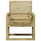 vidaXL Gartenstuhl 57,5x63x76 cm Kiefernholz Imprägniert