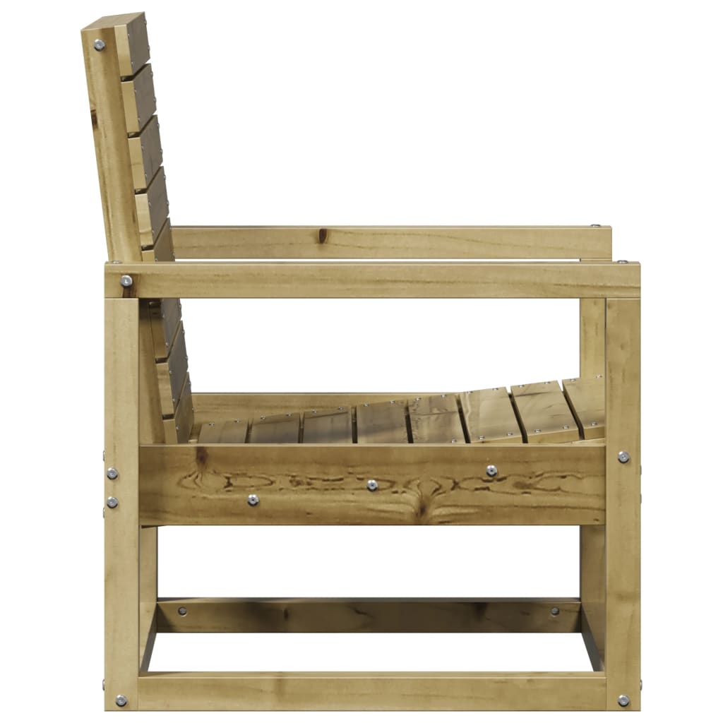 vidaXL Gartenstuhl 57,5x63x76 cm Kiefernholz Imprägniert