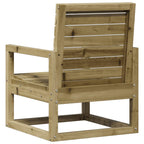 vidaXL Gartenstuhl 57,5x63x76 cm Kiefernholz Imprägniert