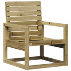 vidaXL 3-tlg. Garten-Lounge-Set Kiefernholz Imprägniert