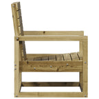 vidaXL 3-tlg. Garten-Lounge-Set Kiefernholz Imprägniert