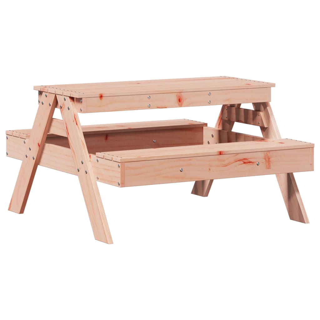 vidaXL Picknicktisch für Kinder 88x97x52 cm Massivholz Douglasie