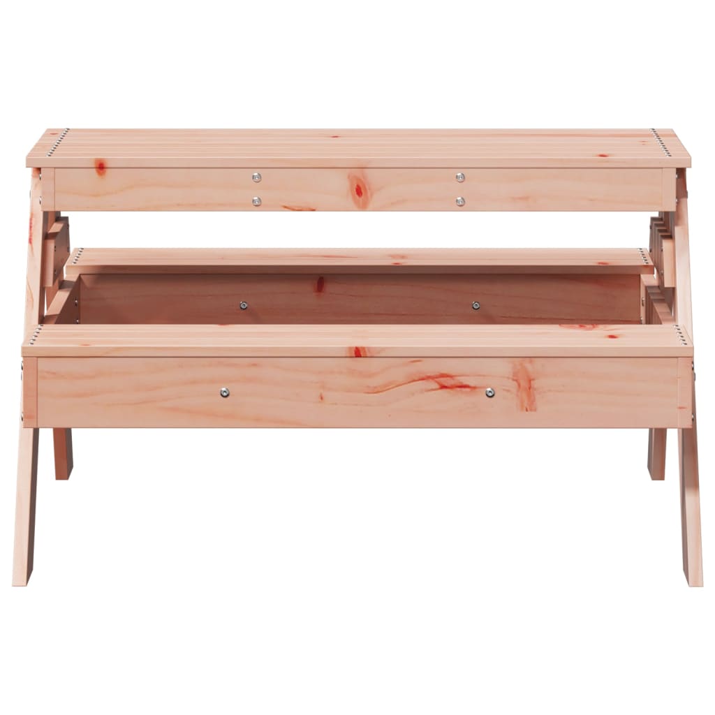 vidaXL Picknicktisch für Kinder 88x97x52 cm Massivholz Douglasie
