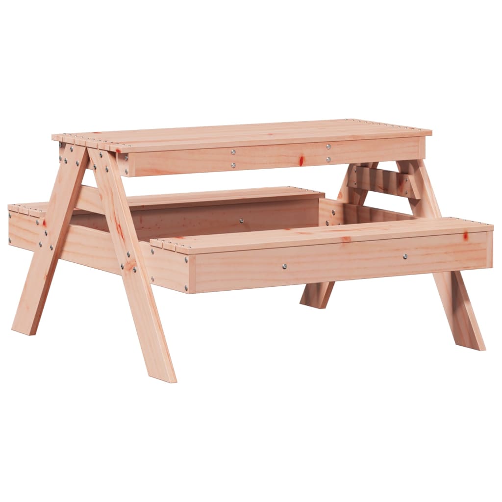 vidaXL Picknicktisch für Kinder 88x97x52 cm Massivholz Douglasie