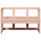 vidaXL 2-in-1 Gartensofa Verlängerbar Massivholz Douglasie