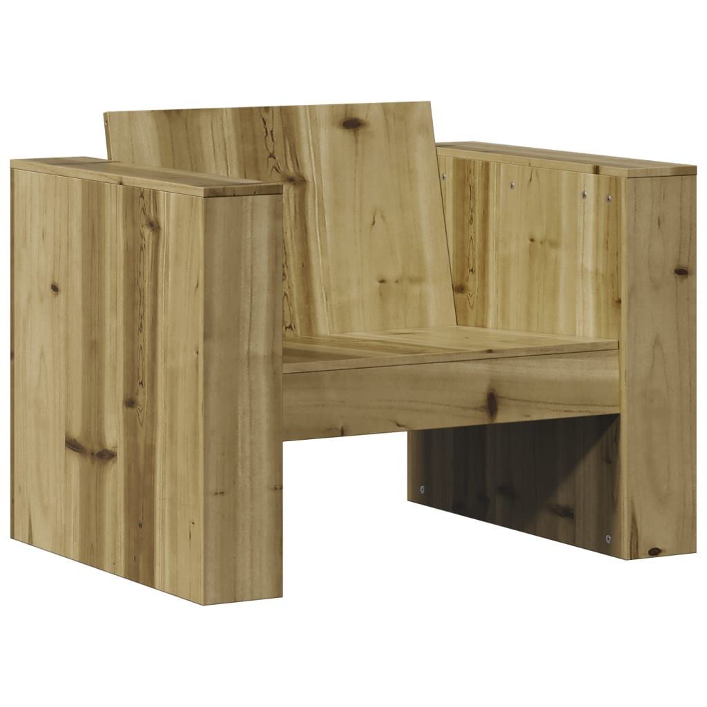vidaXL Gartensessel 79x60x62 cm Kiefernholz Imprägniert