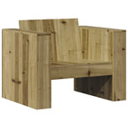 vidaXL Gartensessel 79x60x62 cm Kiefernholz Imprägniert