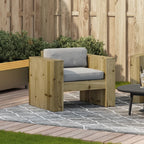 vidaXL Gartensessel 79x60x62 cm Kiefernholz Imprägniert