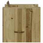 vidaXL Gartensessel 79x60x62 cm Kiefernholz Imprägniert
