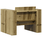 vidaXL Gartensessel 79x60x62 cm Kiefernholz Imprägniert