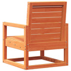 vidaXL 3-tlg. Garten-Lounge-Set Wachsbraun Massivholz Kiefer