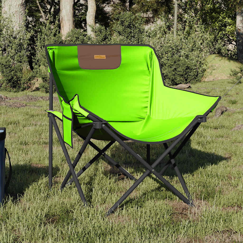 vidaXL Campingstühle 2 Stk. mit Tasche Klappbar Schwarz