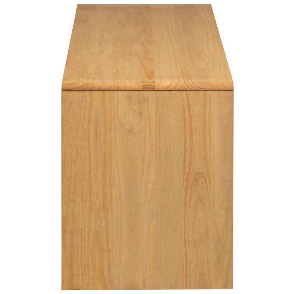 vidaXL TV-Schrank SAUDA Eiche-Optik 99x43x55 cm Massivholz Kiefer