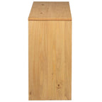 vidaXL Konsolentisch SAUDA Eiche-Optik 89,5x36,5x73 cm Kiefernholz