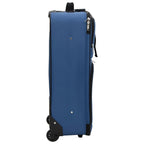 vidaXL 5-tlg. Reisekoffer-Set Blau Stoff