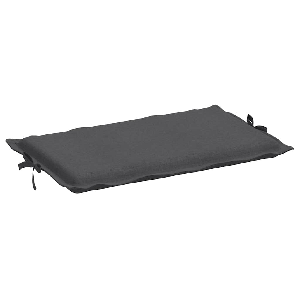 vidaXL Sonnenliegen-Auflage Melange Anthrazit 186x58x4 cm Stoff