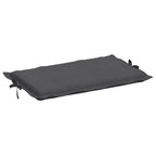 vidaXL Sonnenliegen-Auflage Melange Anthrazit 186x58x4 cm Stoff