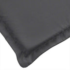 vidaXL Liegestuhl-Auflage Melange Anthrazit (75+105) x 50 x 4 cm Stoff