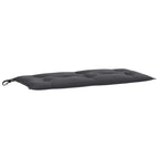 vidaXL Gartenbank-Auflage Melange Anthrazit 100x50x7 cm Stoff