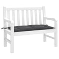 vidaXL Gartenbank-Auflage Melange Anthrazit 100x50x7 cm Stoff