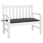 vidaXL Gartenbank-Auflage Melange Anthrazit 100x50x7 cm Stoff