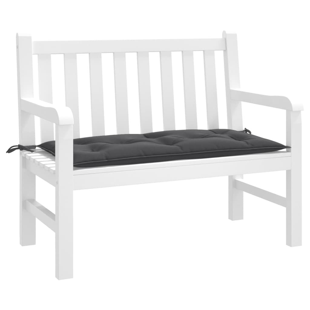 vidaXL Gartenbank-Auflage Melange Anthrazit 100x50x7 cm Stoff