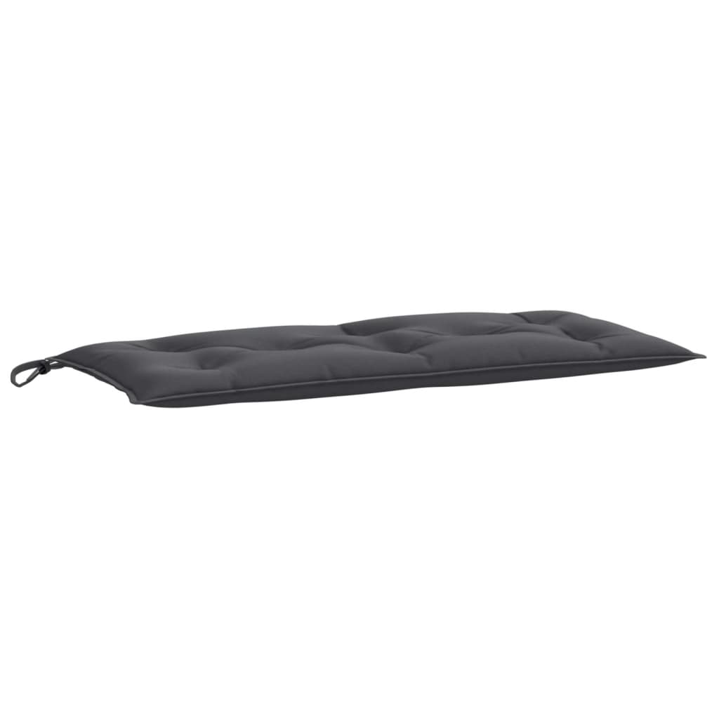 vidaXL Gartenbank-Auflagen 2 Stk. Melange Anthrazit 100x50x7 cm Stoff