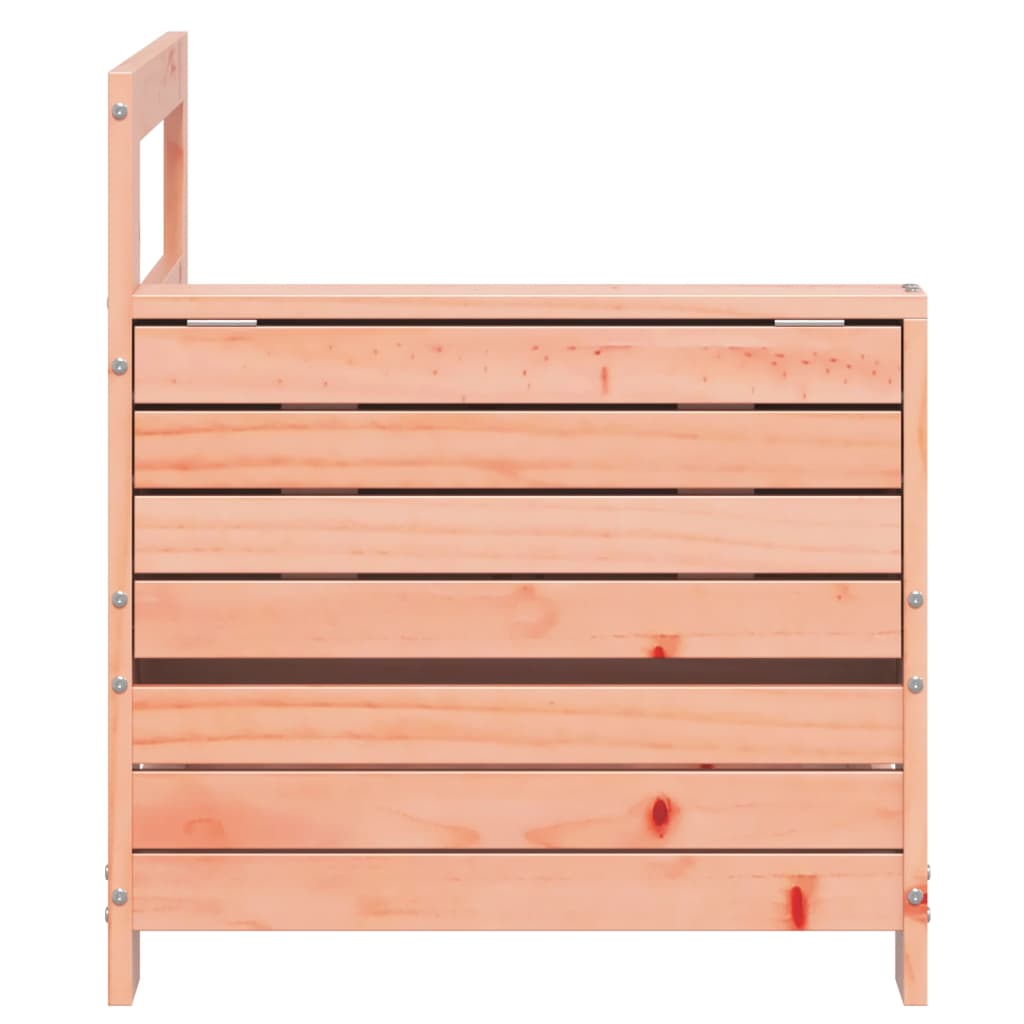 vidaXL Gartensofa mit Armlehne und Beistelltisch Massivholz Douglasie