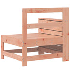 vidaXL Gartensofa mit Armlehne und Beistelltisch Massivholz Douglasie