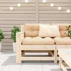 vidaXL Gartensofa mit Armlehne 69x62x70,5 cm Massivholz Kiefer
